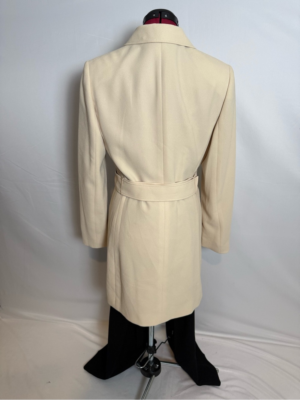 Le Suit Pantsuit Women's Size 8 Cream & Black 2-Piece Set Blazer & Pants - Picture 13 of 16
